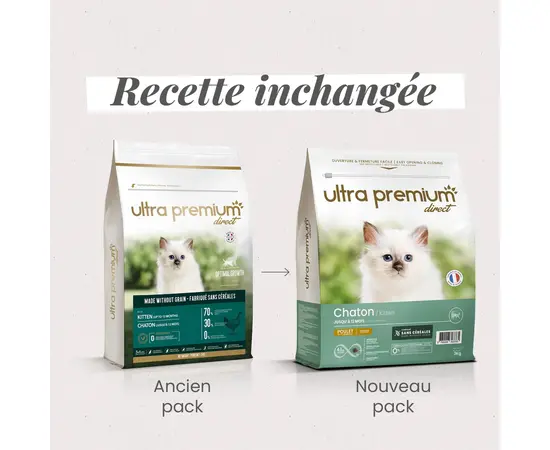 Ultra Premium Direct Kitten Up to 12 months Recette