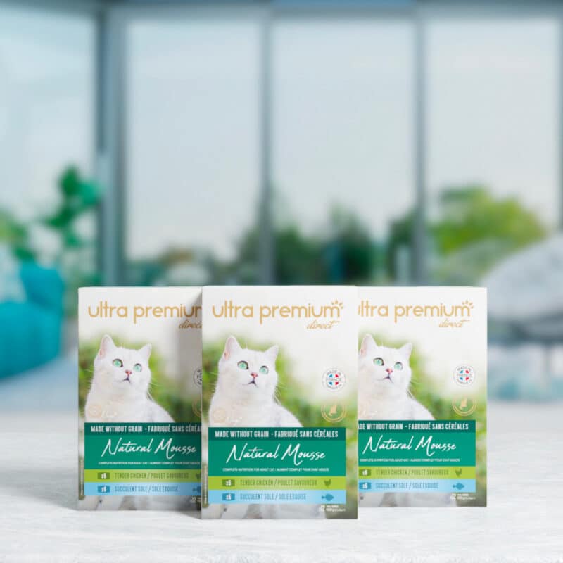 Natural Mousse für Katzen Ultra Premium Direct Chicken & Sole
