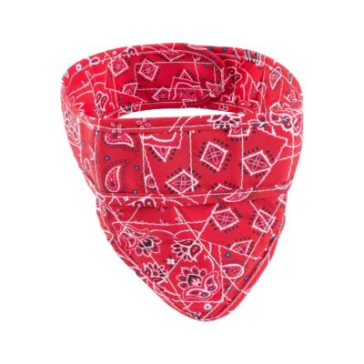 Aqua Coolkeeper Red Western Bandana
