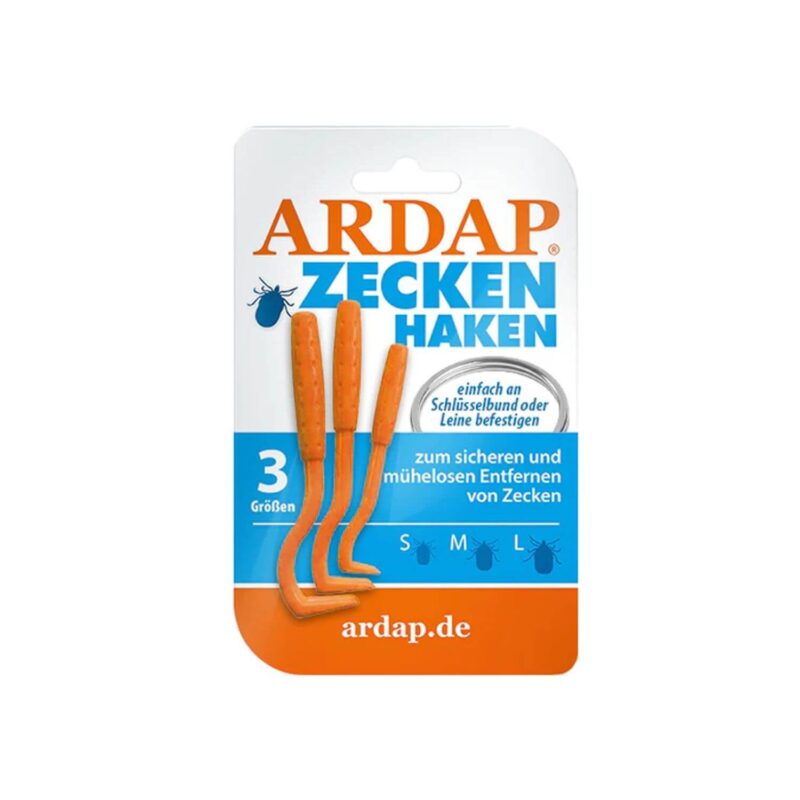 Ardap Zeckenhaken für Hunde und Katzen