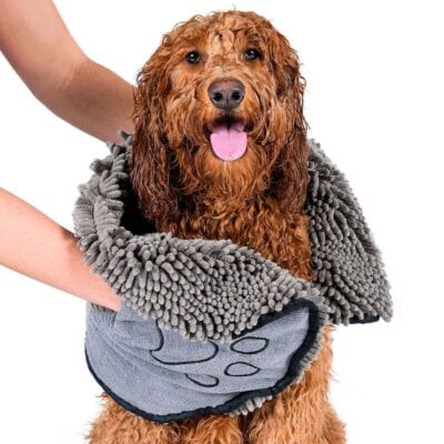 Dog Gone Smart Dirty Dog Shammy grau