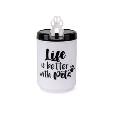 Freezack Round Flip Tite «Life is better with pets» Futterbehälter