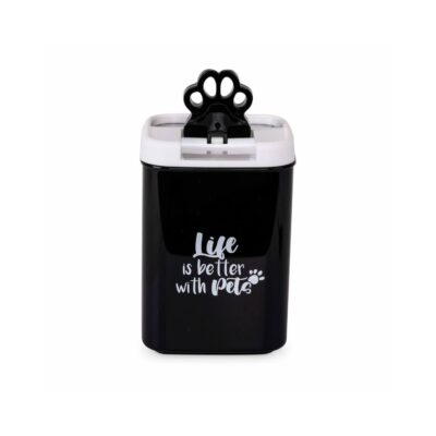 Freezack Square Flip Tite «Life is better with pets» Futterbehälter für Hunde und Katzen