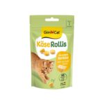 GimCat Käse​-​Rollis Snack für Katzen