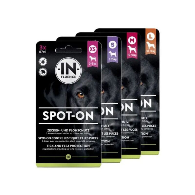 Spot-On Zecken und Flohschutz für Hunde