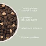 Croquettes protéinées pour chien