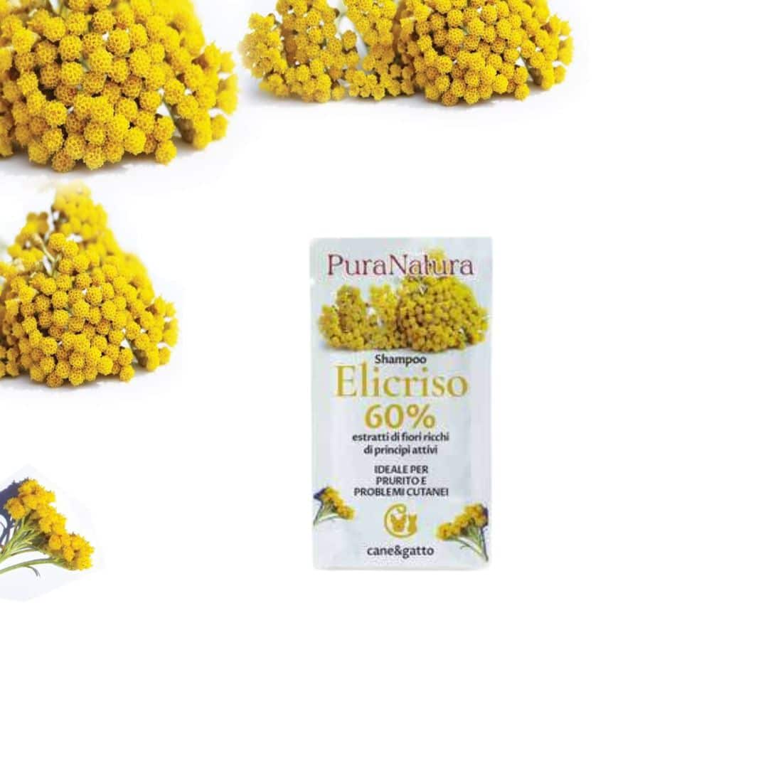 shampooing-elicriso-pura-natura Shampooing antiprurit et problèmes de peau pour chiens et chats