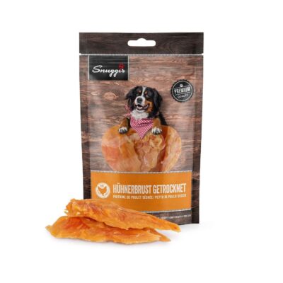 Snuggis Hühnerbrust getrocknet Snack für Hunde