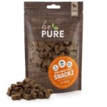 bePure Semi_-_Moist Soft Snackz mit Strauss Semi_-_Moist Futter für Hunde